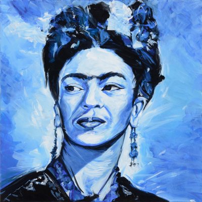 Frida Kahlo door Zaga Art Sopot