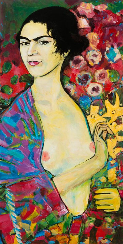 Frida Kahlo door Zaga Art Sopot