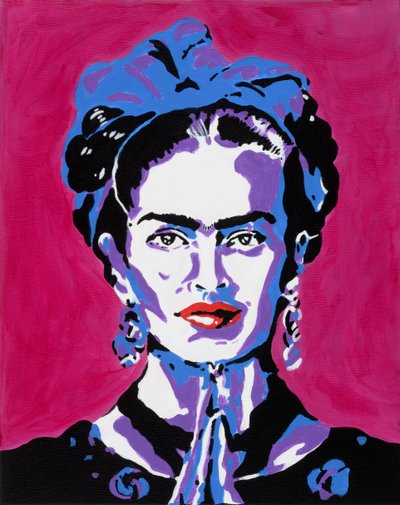 Frida Kahlo door Zaga Art Sopot