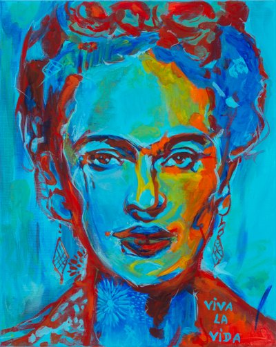 Frida Kahlo door Zaga Art Sopot