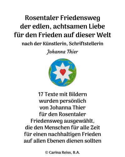 Rosental Vredespad door Johanna Thier