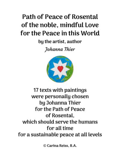 Path of Peace of Rosental door Johanna Thier