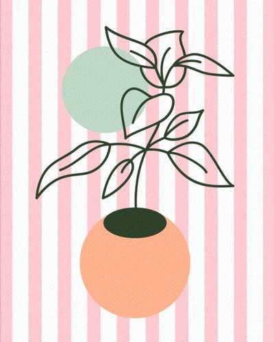 Botanisch evenwicht door Nomi Morina