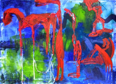 Mannen kwamen met paarden. Wij hadden geen paarden. door Alexandra Gertrud Maria Marx