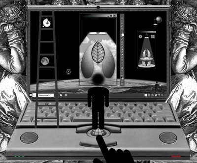Melancholia II (aus der Serie Windows) door Alexander Eibach