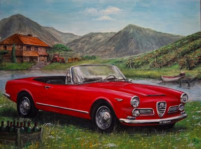 Alfa Romeo 2600  door Jörg-Peter Rabe