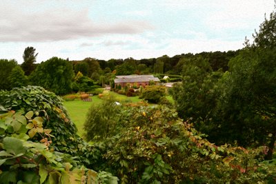 Olieverfstijl: natuurlandschap door Albert Mansour