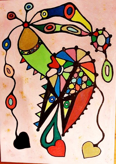 Endoplasmatisch reticulum door Steffi_Seiler_Art