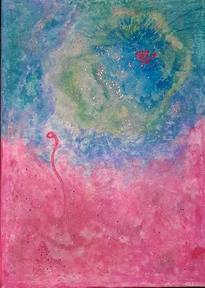 Melancholie door Steffi_Seiler_Art