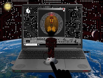 Im Labyrinth des Minotaurus (I) door Alexander Eibach
