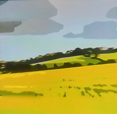 Digitale Landschaft 03 door M. Vet