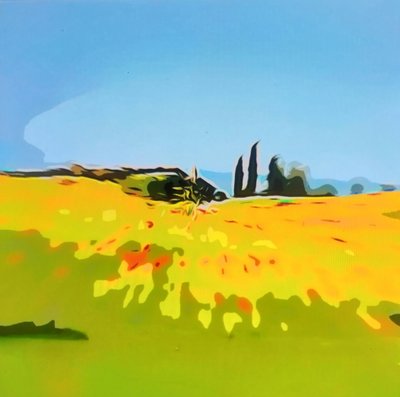 Digitale Landschaft 10 door M. Vet