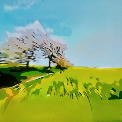Digitale Landschaft 29 door M. Vet