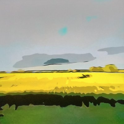 Digitale Landschaft 33 door M. Vet