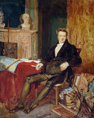 Portret van Thomas Clarkson (1760-1846) door A.E. Chalons