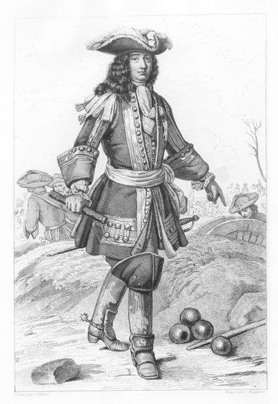 Hendrik I, Hertog van Harcourt door A.J.A. Migneret
