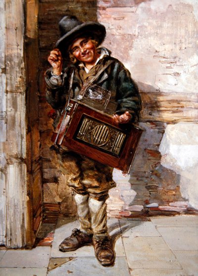 De Draailier Speler door A.J. Rayner