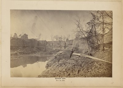 Dutch Gap, 20 november 1864. [James River, Va.] door A.J. Russell