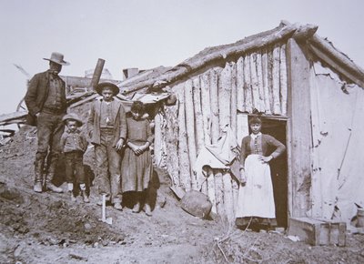 Afrikaans-Amerikaanse kolonisten met eigendomsclaim door A.P. Swearingen
