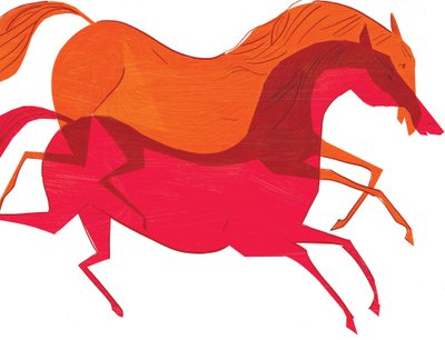 Paarden, 2008 door A.Richard Allen