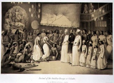 Festival van de Godin Dourga in Calcutta, uit 