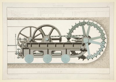 Studie van Tunnelmachine ( door A. Cheneveau