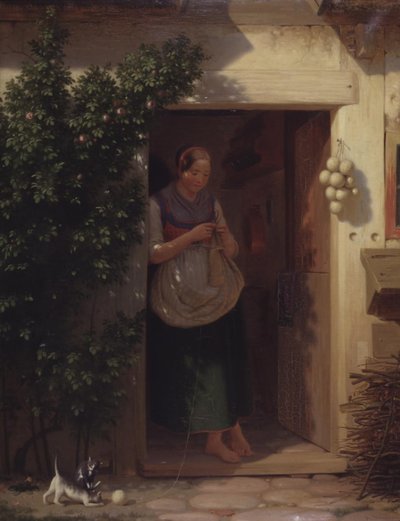 Een boerenmeisje door A. Dorph