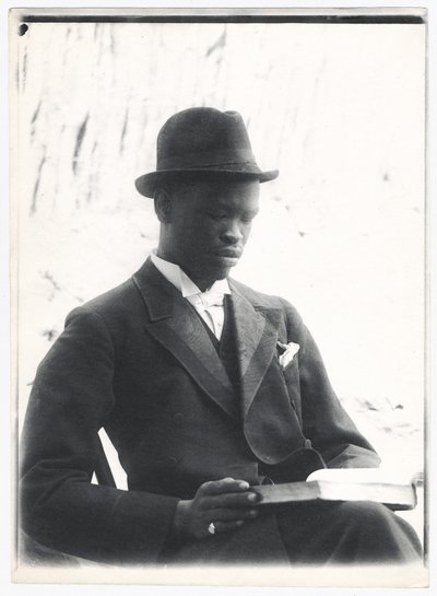 Sekhome, zoon van Khama, ca.1910 door A. E. Hargreave