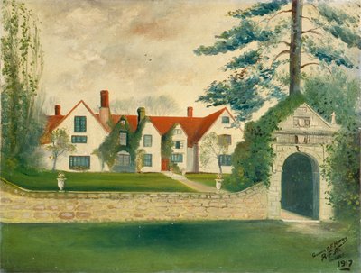 Landhuis in Frankrijk door A. F. Harris