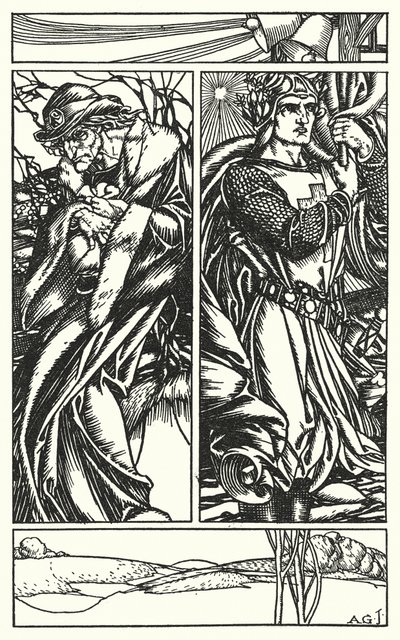 Illustratie voor Tennyson