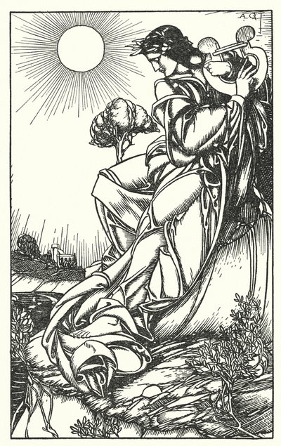 Illustratie voor Tennyson