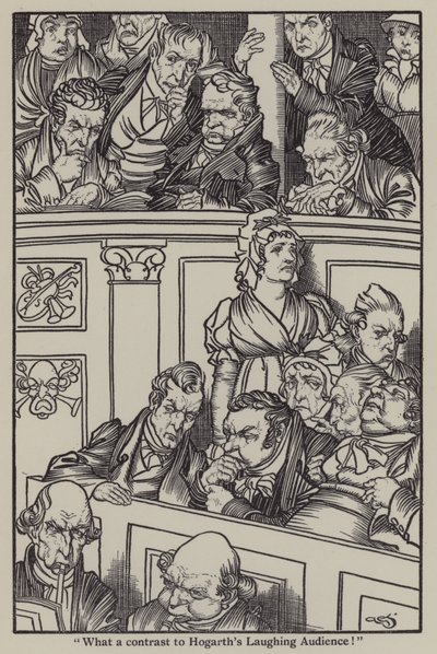 Illustratie voor The Essays of Elia door Charles Lamb door A. Garth Jones