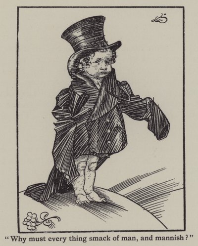 Illustratie voor The Essays of Elia door Charles Lamb door A. Garth Jones