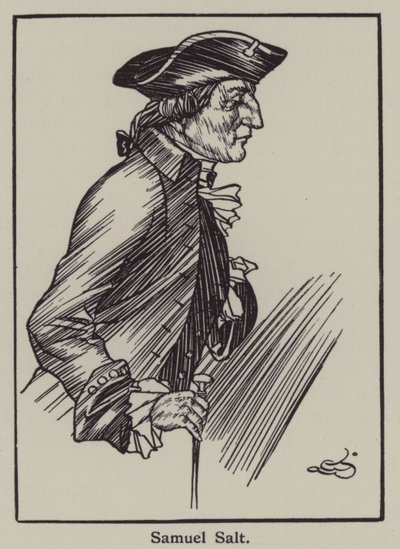Illustratie voor The Essays of Elia door Charles Lamb door A. Garth Jones