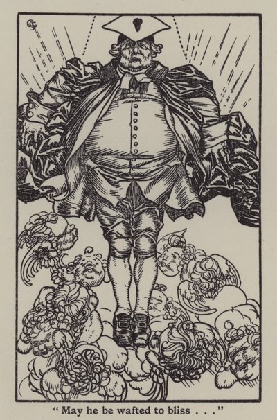 Illustratie voor The Essays of Elia door Charles Lamb door A. Garth Jones