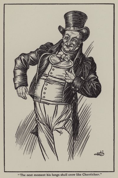 Illustratie voor The Essays of Elia door Charles Lamb door A. Garth Jones