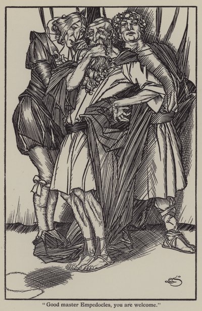 Illustratie voor The Essays of Elia door Charles Lamb door A. Garth Jones