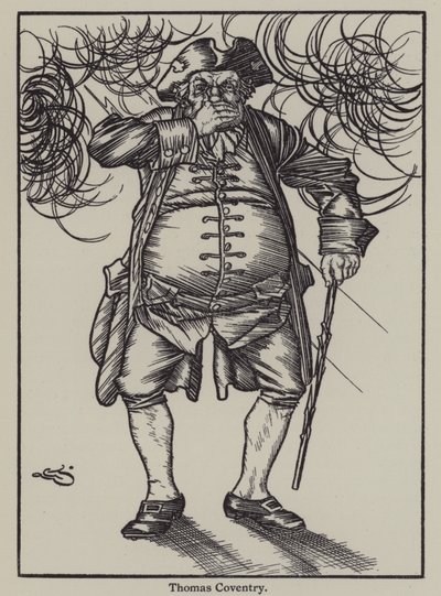 Illustratie voor The Essays of Elia door Charles Lamb door A. Garth Jones