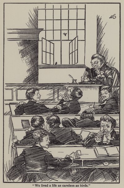 Illustratie voor The Essays of Elia door Charles Lamb door A. Garth Jones