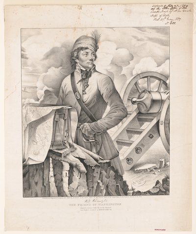 Thaddeus Kosciuszko, de vriend van Washington door A. Girard