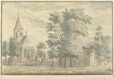 Gezicht te Hilversum door A. Masurel