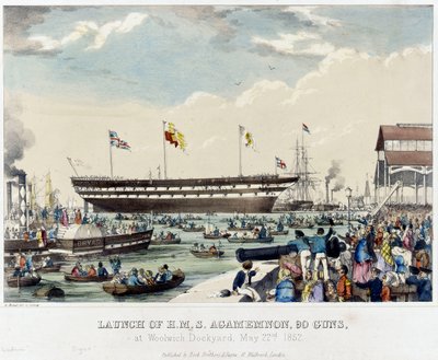 Te water laten van HMS 