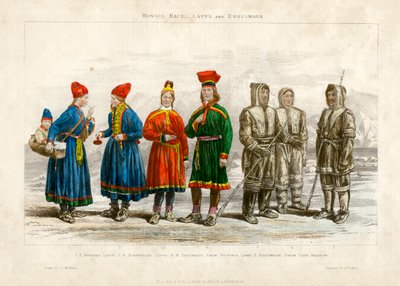 Mongoolse ras, Lappen en Eskimo