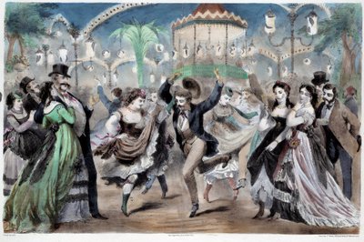 De Mabille Scene dansbal door A Provost