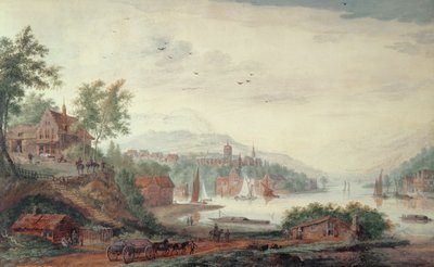 Gezichten op de Rijn door A. Rademaker