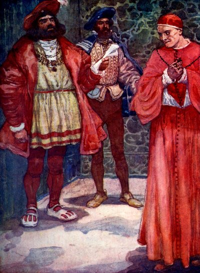 Henry stuurde Wolsey weg van het hof door A. S. Forrest