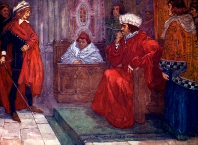 ...Ik stuur je naar de gevangenis, zei rechter Gascoigne, 14e eeuw, 1905 door A. S. Forrest