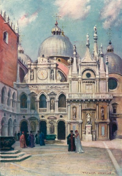 Hertogelijk Paleis, Cortile door A. Trevor Haddon