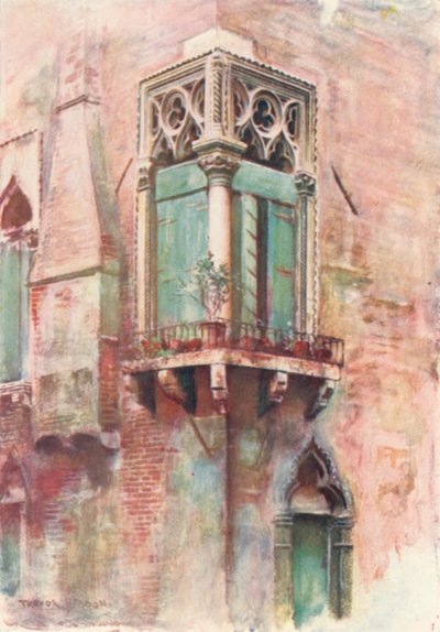 Palazzo Priuli Hoekraam door A. Trevor Haddon