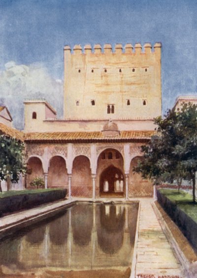 Het Alhambra, Toren van Comares door A. Trevor Haddon
